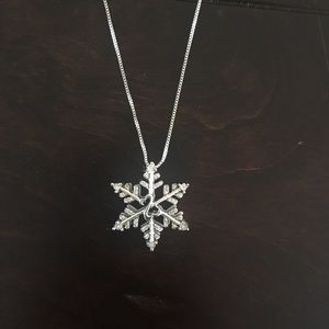 Kay Jewelers snowflake necklace